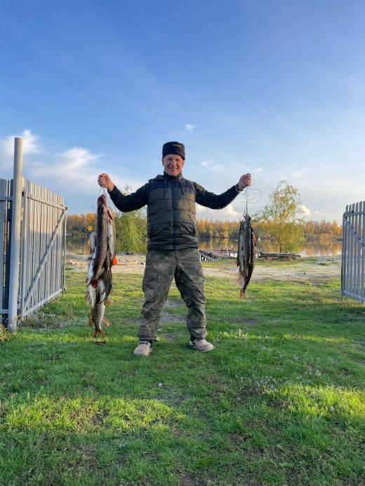 Хорошая рыбака на среднем Дону